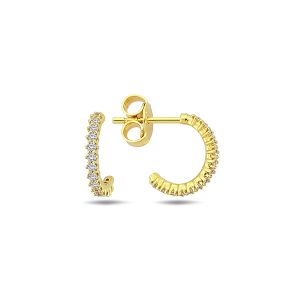 9CT GOLD CZ EARRINGS - GE220050