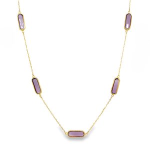 9CT GOLD NECKLACE - GN220151AMY