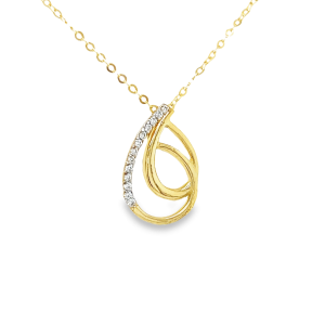 9CT GOLD PENDANT - GP220040