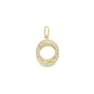 9CT GOLD PENDANT - GP220080