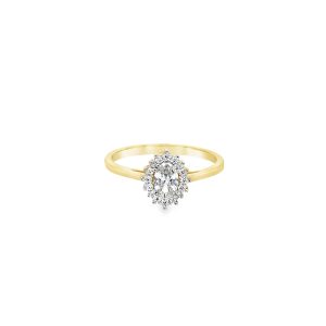 9CT GOLD RING - GR220048-N