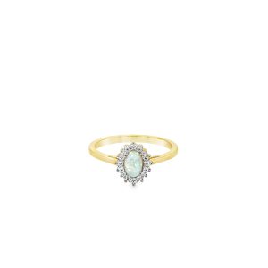 9CT GOLD RING - GR220052-O